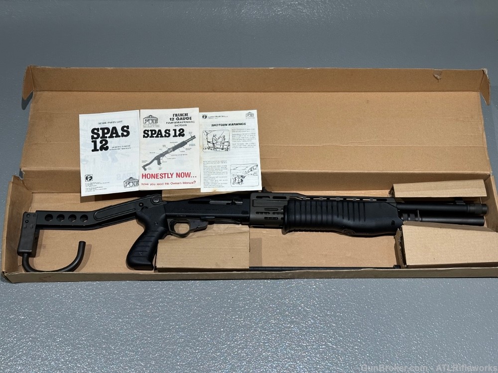 Franchi SPAS 12 Semi automatic & Pump Shotgun NEW IN BOX-img-0