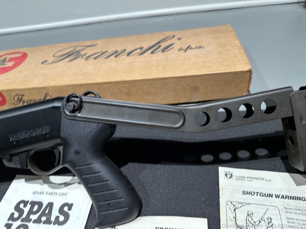 Franchi SPAS 12 Semi automatic & Pump Shotgun NEW IN BOX-img-4