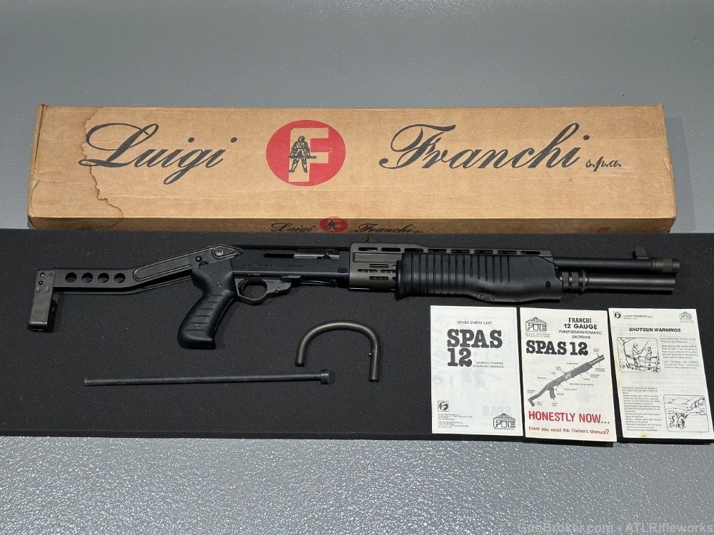 Franchi SPAS 12 Semi automatic & Pump Shotgun NEW IN BOX-img-1