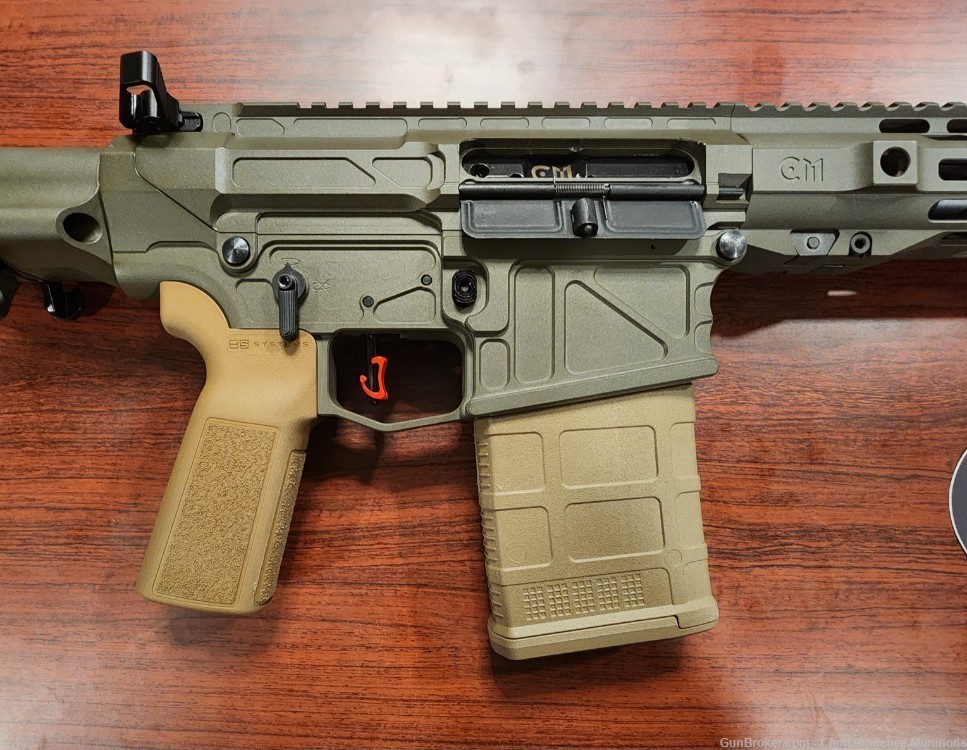 CM10 8.6 Blackout 12" Pistol Cobalt Kinetics Green and Coyote w/SBPDW-img-3