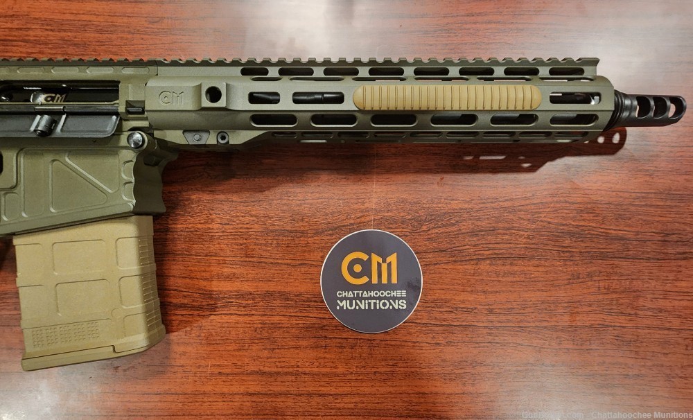 CM10 8.6 Blackout 12" Pistol Cobalt Kinetics Green and Coyote w/SBPDW-img-4