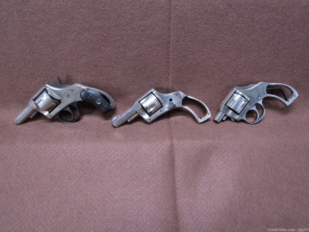 Lot of 3 Harrington & Richardson H&R Revolvers Parts/Project Guns As Is-img-4