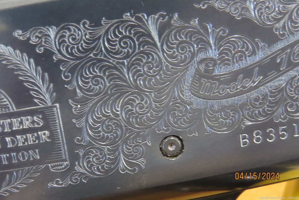 Remington 7600 American Deer Foundation 30-06 Pump Engraved 1997 LAYAWAY -img-12