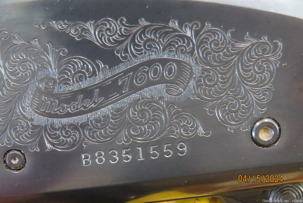 Remington 7600 American Deer Foundation 30-06 Pump Engraved 1997 LAYAWAY -img-11