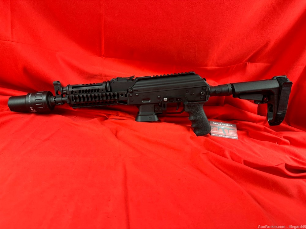 Kalashnikov USA 9mm Pistol, Zenitco,, Folding Brace and more NIB-img-15