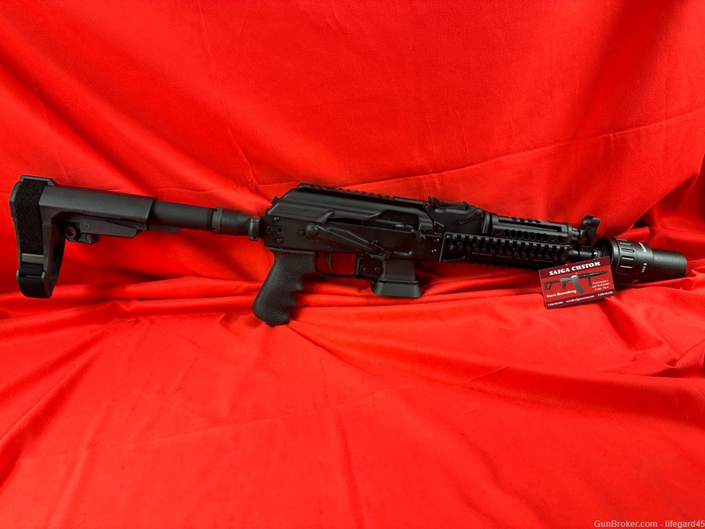 Kalashnikov USA 9mm Pistol, Zenitco,, Folding Brace and more NIB-img-8