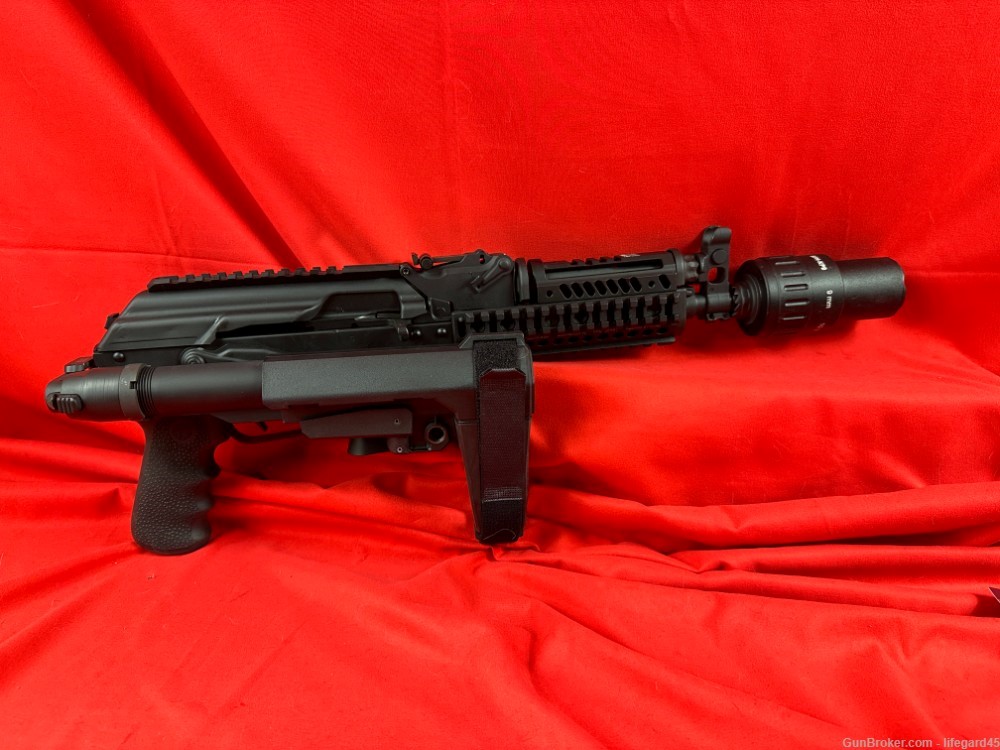 Kalashnikov USA 9mm Pistol, Zenitco,, Folding Brace and more NIB-img-12
