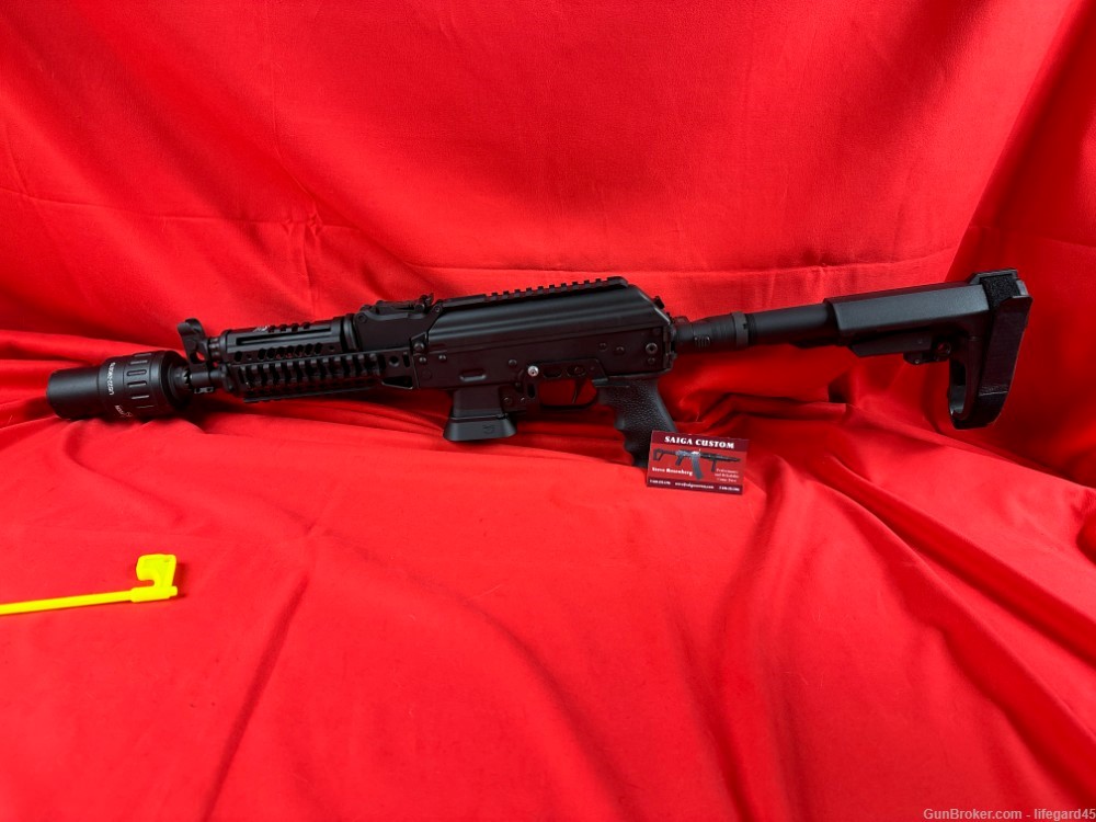 Kalashnikov USA 9mm Pistol, Zenitco,, Folding Brace and more NIB-img-1