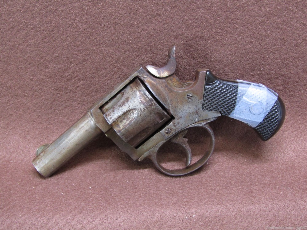 Unknown Maker British Bulldog 32 S&W 7 Shot Revolver Parts/Project Gun-img-4