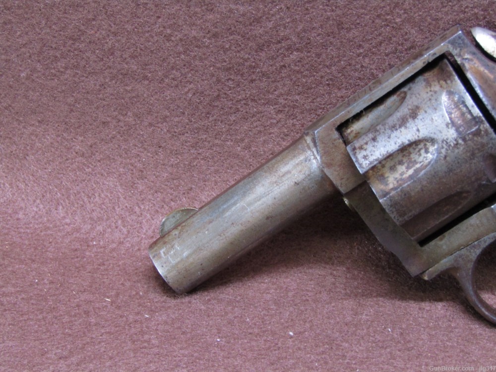 Unknown Maker British Bulldog 32 S&W 7 Shot Revolver Parts/Project Gun-img-7