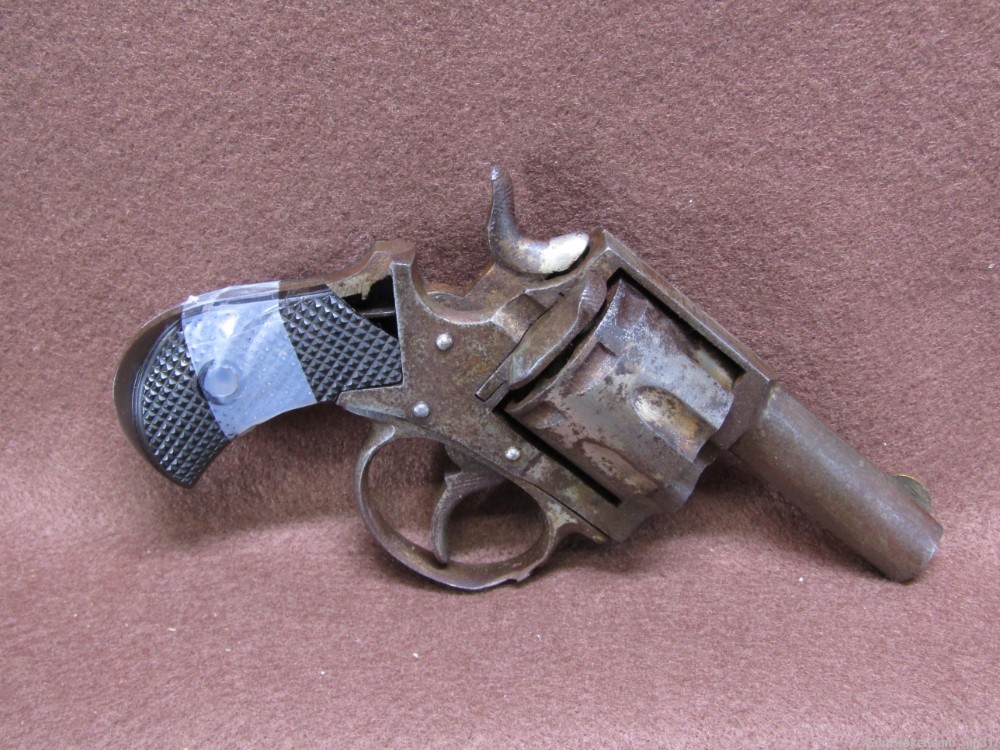 Unknown Maker British Bulldog 32 S&W 7 Shot Revolver Parts/Project Gun-img-0