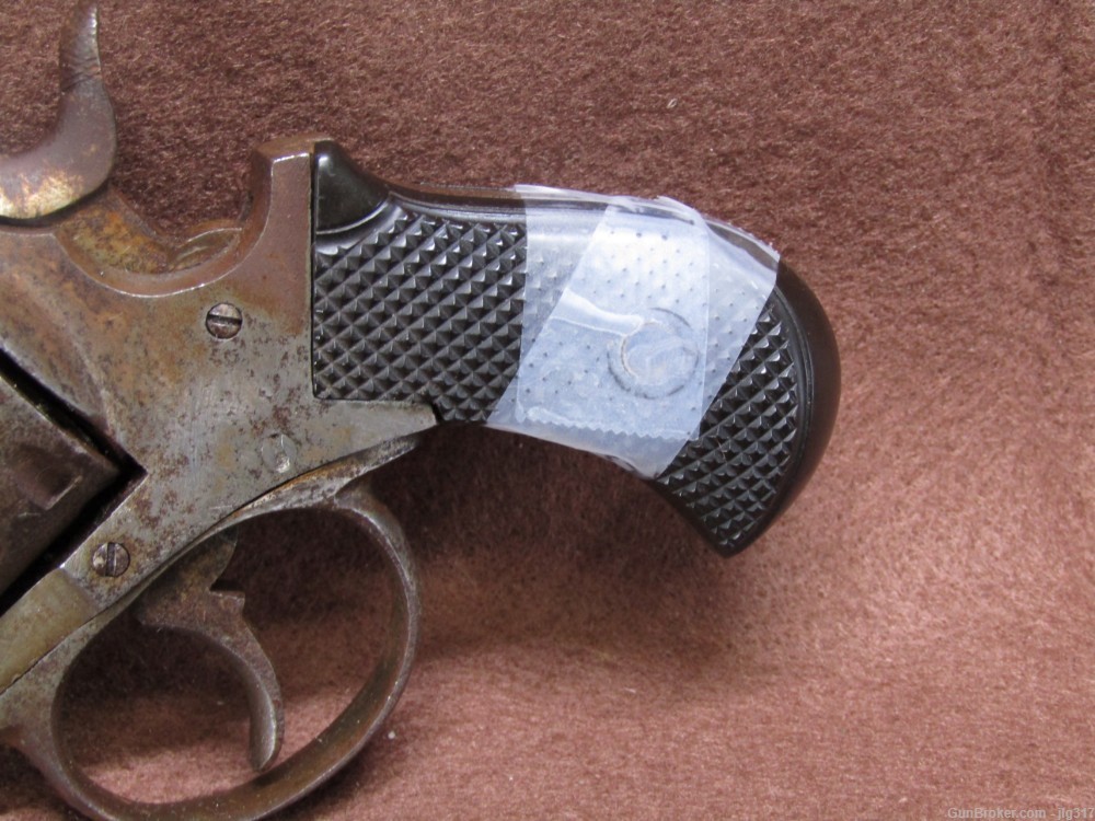 Unknown Maker British Bulldog 32 S&W 7 Shot Revolver Parts/Project Gun-img-5