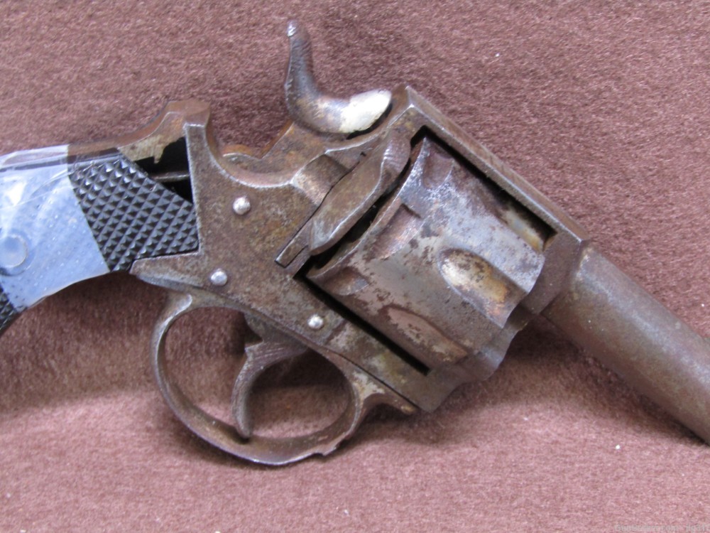 Unknown Maker British Bulldog 32 S&W 7 Shot Revolver Parts/Project Gun-img-2