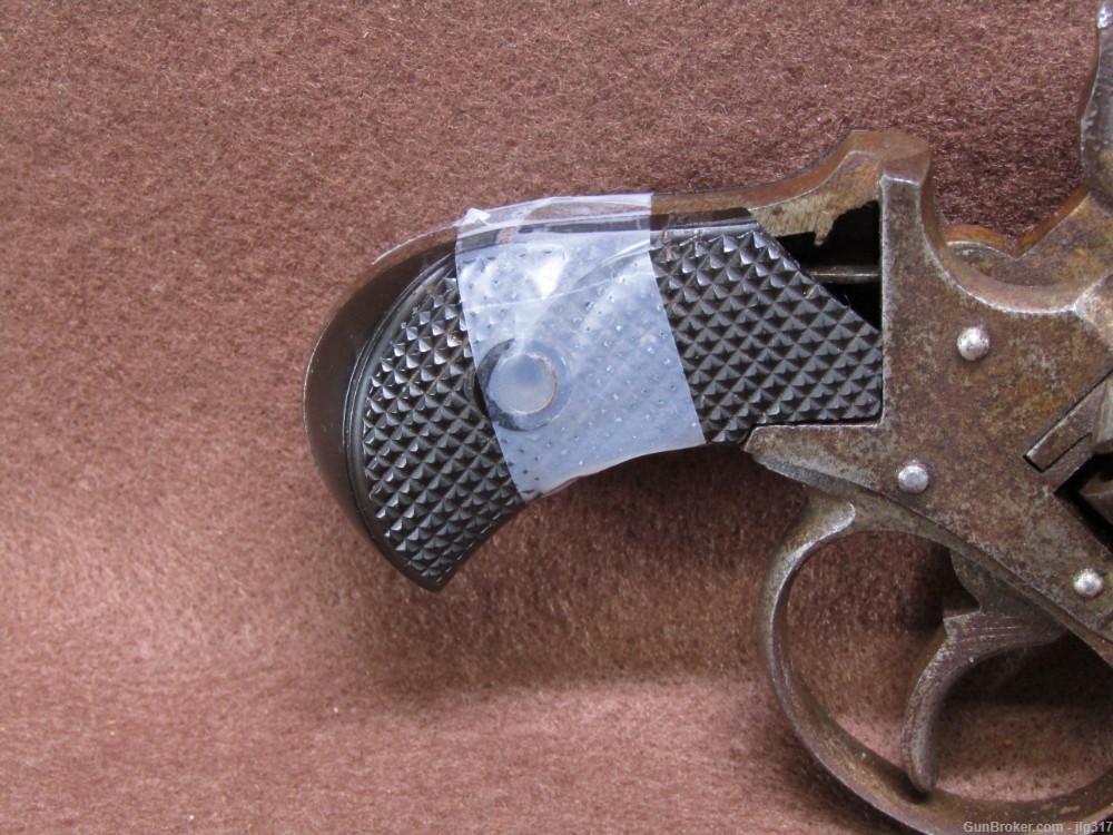 Unknown Maker British Bulldog 32 S&W 7 Shot Revolver Parts/Project Gun-img-1