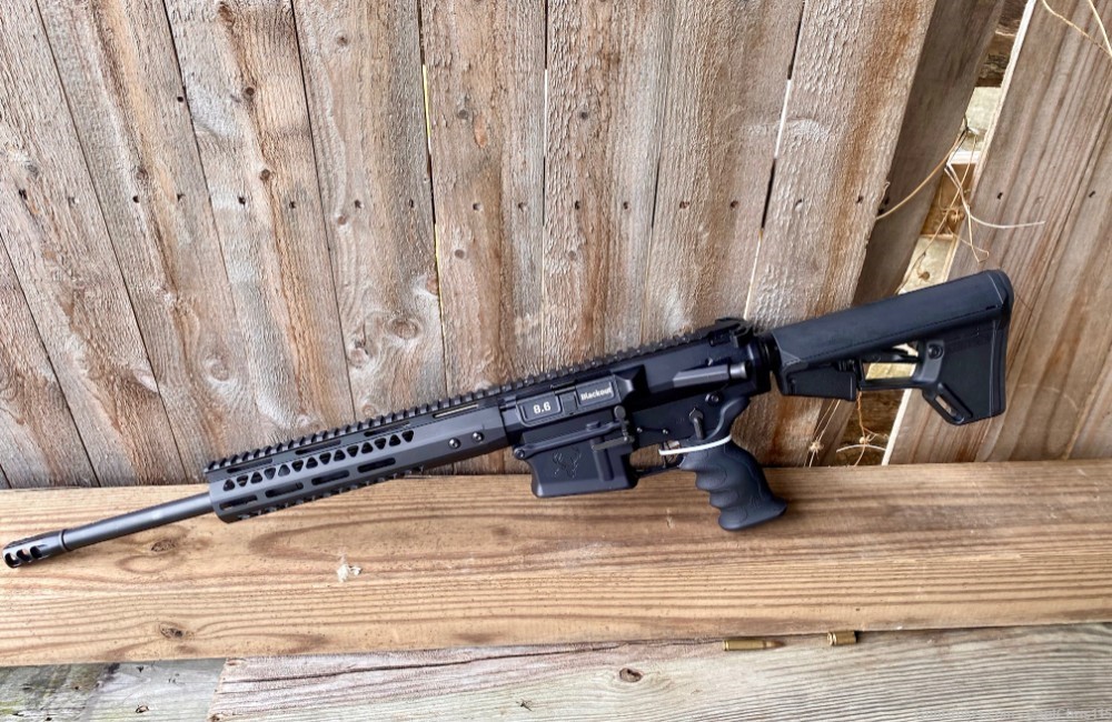 Stag-10 in 8.6 Black out, Left handed.-img-0