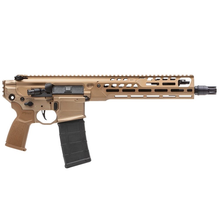 Sig Sauer MCX SPEAR-LT 5.56 NATO 11.5" Coyote Brown Pistol PMCX-556N-11B-LT-img-0