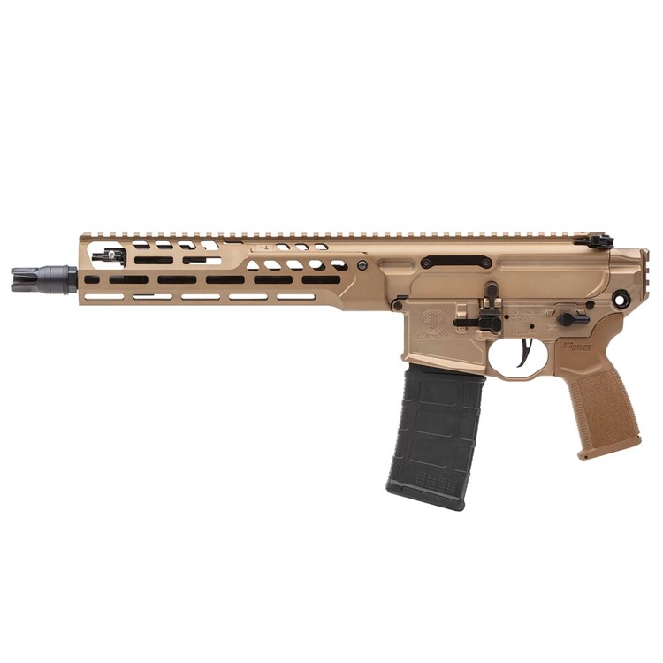 Sig Sauer MCX SPEAR-LT 5.56 NATO 11.5" Coyote Brown Pistol PMCX-556N-11B-LT-img-1