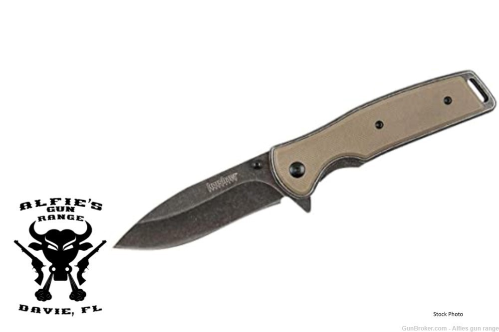 KERSHAW Bevy Steel 3.50in Blade Folding Knife with SpeedSafe Opening 1329-img-0