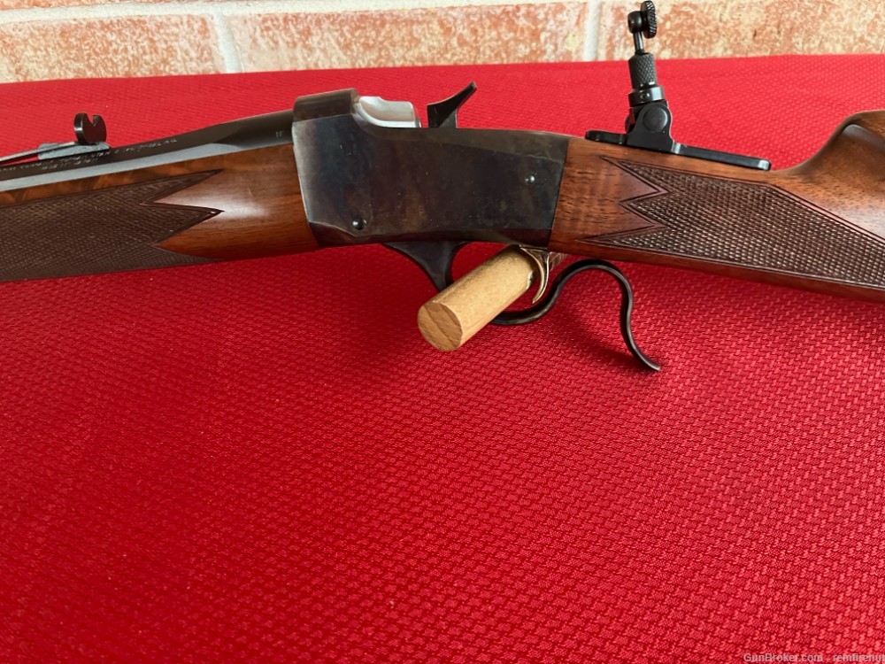 Browning 1885 Low Wall Traditional Hunter 45 Colt 98%-img-2
