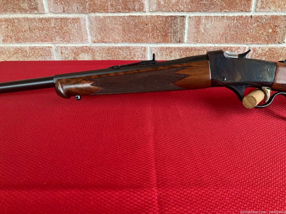 Browning 1885 Low Wall Traditional Hunter 45 Colt 98%-img-3