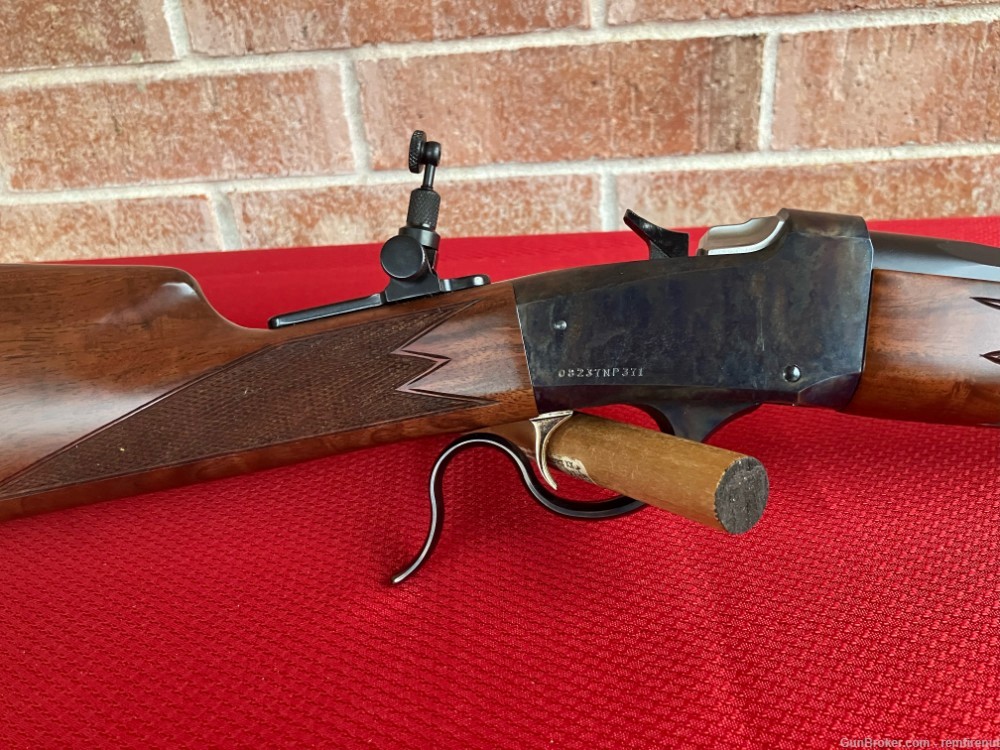 Browning 1885 Low Wall Traditional Hunter 45 Colt 98%-img-6