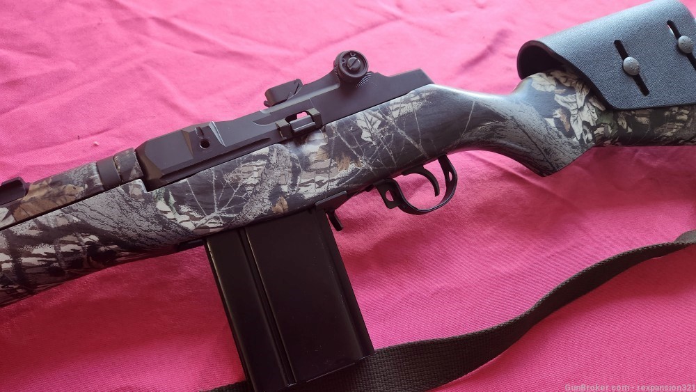 RARE FACTORY MOSSY OAK CAMO SPRINGFIELD M1A SQUAD SCOUT 18IN  -img-8