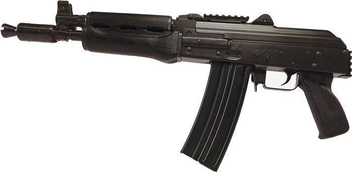 Zastava Zpap85 Pistol 5.56X45 30RD Blued/Wood Booster Rails-img-1