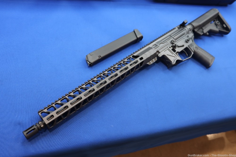 Battle Arms Development BAD XIPHOS AR9 Rifle 9MM Glock Mag Hiperfire Gray 9-img-37
