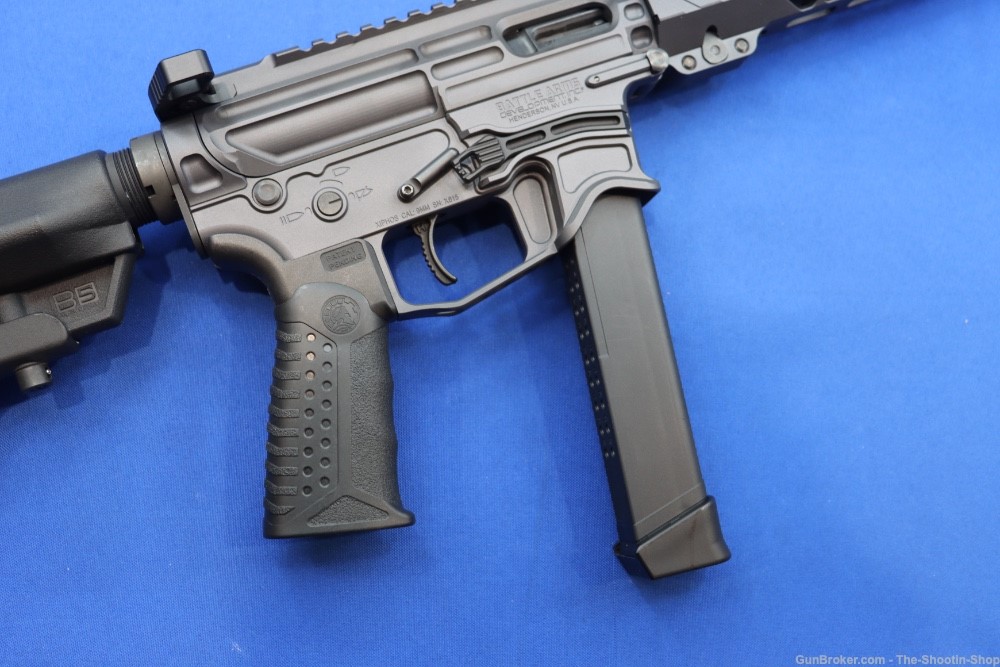 Battle Arms Development BAD XIPHOS AR9 Rifle 9MM Glock Mag Hiperfire Gray 9-img-7