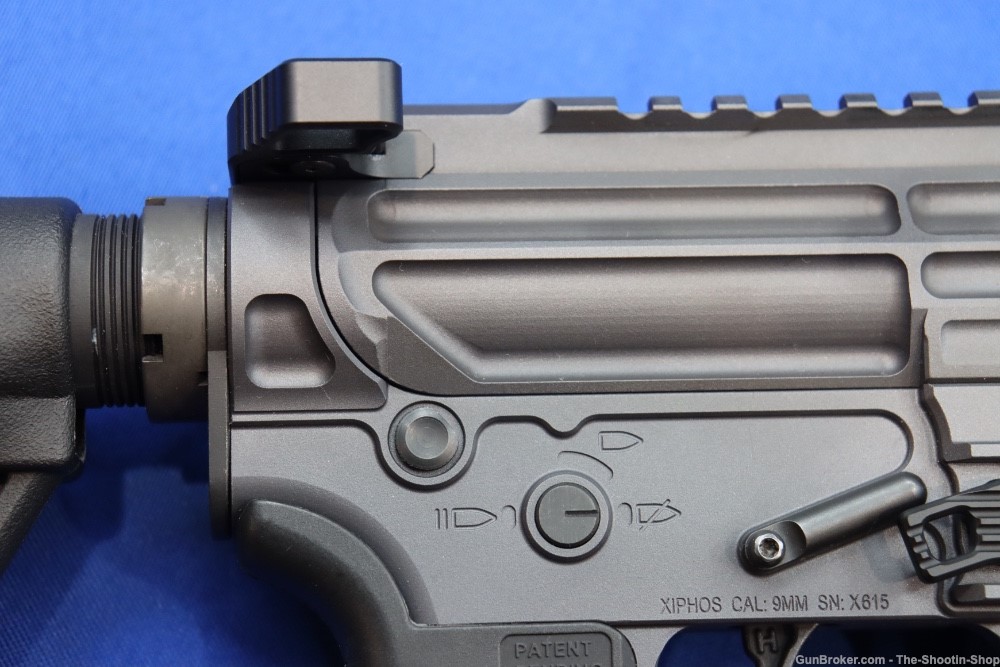 Battle Arms Development BAD XIPHOS AR9 Rifle 9MM Glock Mag Hiperfire Gray 9-img-8