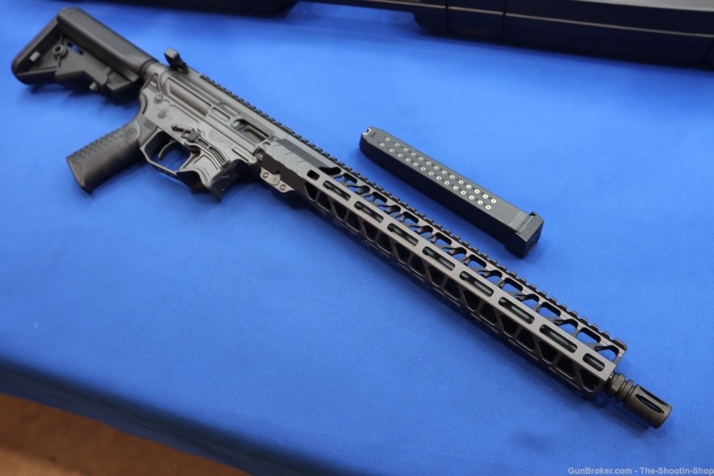 Battle Arms Development BAD XIPHOS AR9 Rifle 9MM Glock Mag Hiperfire Gray 9-img-38