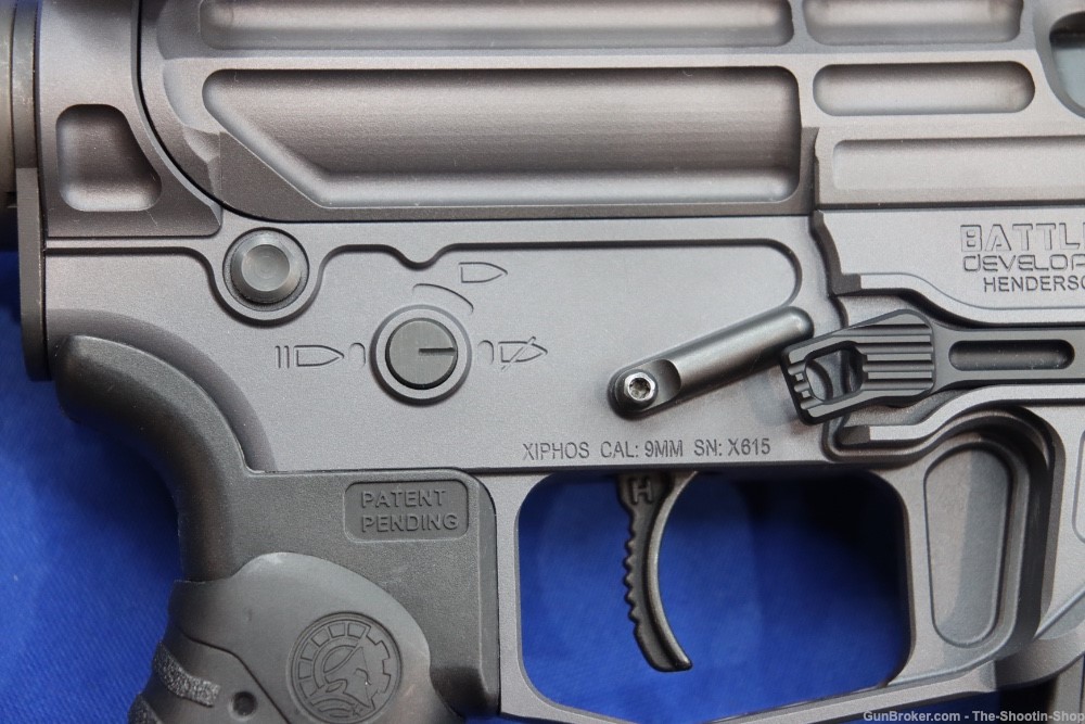 Battle Arms Development BAD XIPHOS AR9 Rifle 9MM Glock Mag Hiperfire Gray 9-img-9