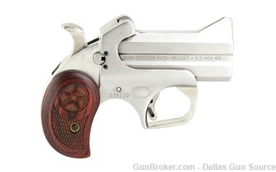 Bond Arms Texas Defender Derringer 410 or 45LC 3" -img-1