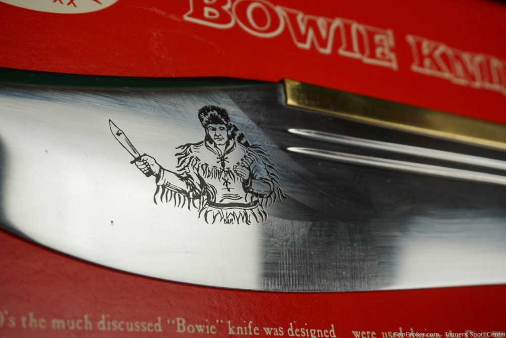 Original Case XX "Hunter" Bowie Knife w/Sheath & Box ¢1 Start No Reserve-img-3