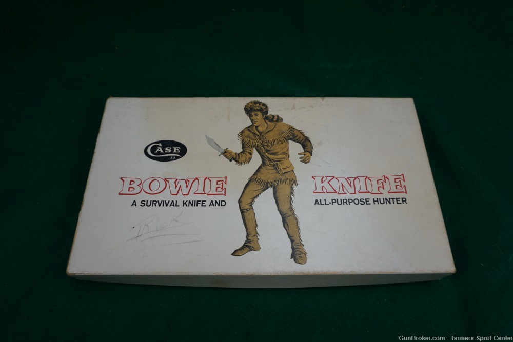 Original Case XX "Hunter" Bowie Knife w/Sheath & Box ¢1 Start No Reserve-img-0