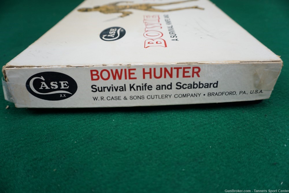 Original Case XX "Hunter" Bowie Knife w/Sheath & Box ¢1 Start No Reserve-img-1