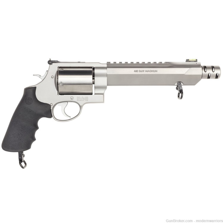 Smith & Wesson 460 VXR Revolver - 7.5" Barrel (.460 S&W) Muzzle Brake - SS-img-1