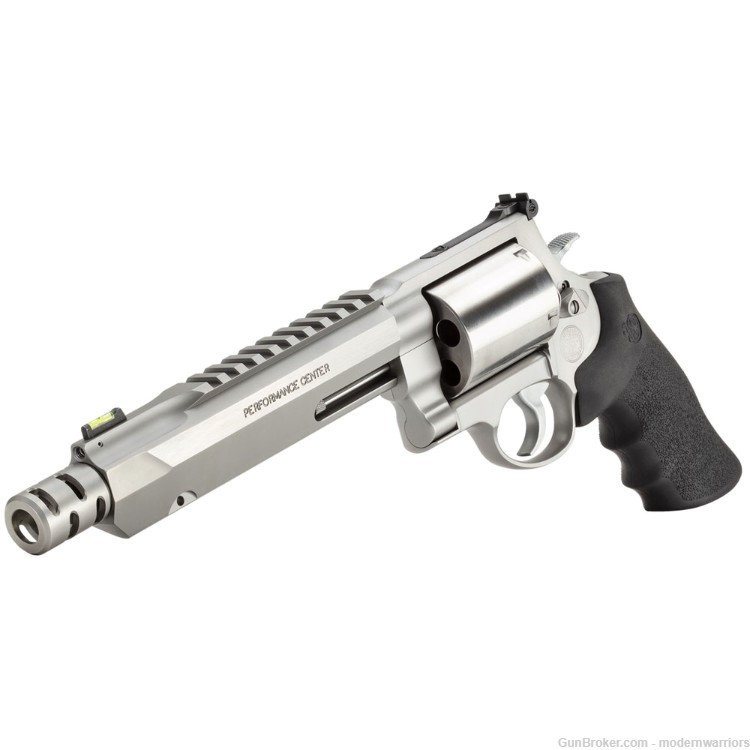 Smith & Wesson 460 VXR Revolver - 7.5" Barrel (.460 S&W) Muzzle Brake - SS-img-3