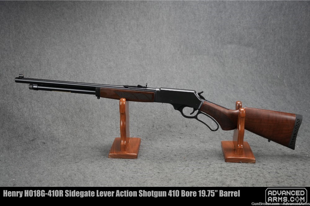 Henry H018G-410R Sidegate Lever Action Shotgun 410 Bore 19.75” Barrel-img-1