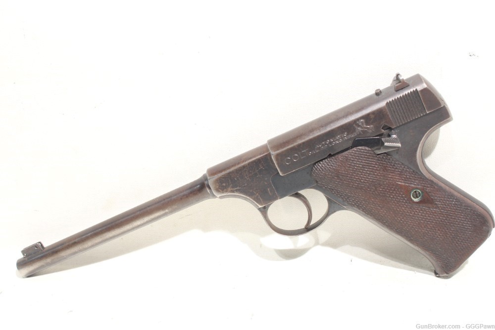 Colt Pre Woodsman 22 LR Made in 1920-img-9