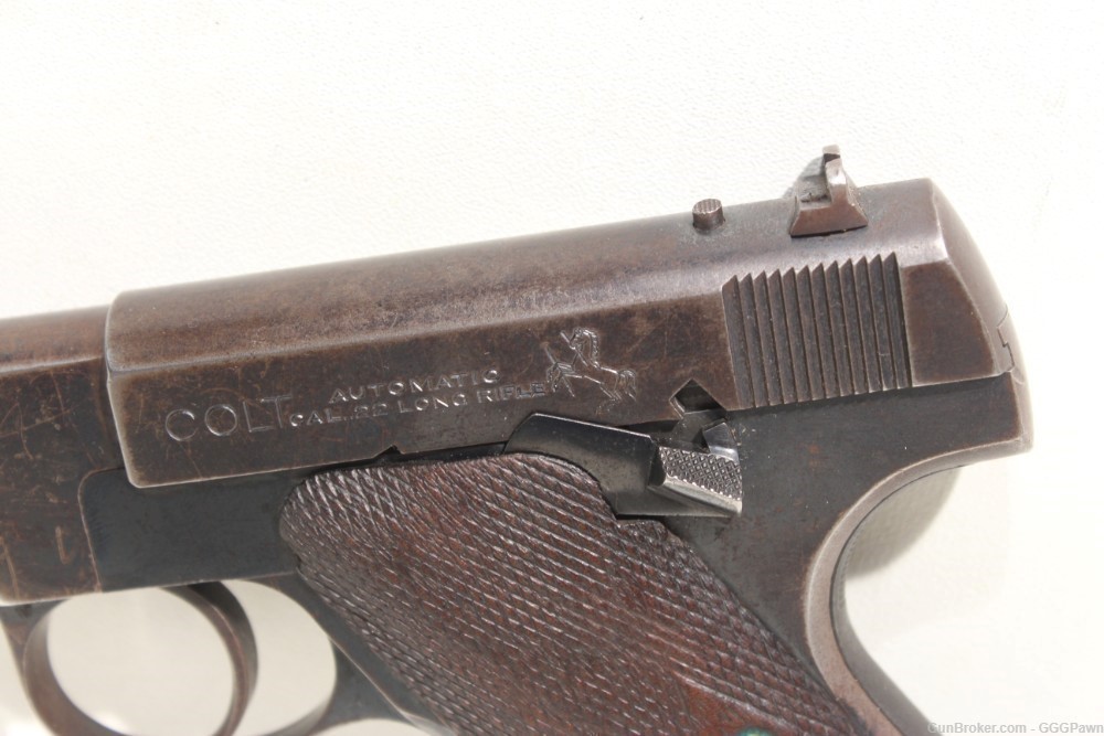 Colt Pre Woodsman 22 LR Made in 1920-img-11