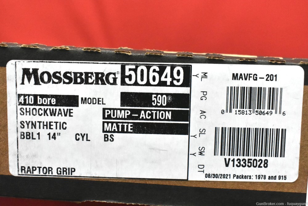 Mossberg 590 Shockwave 3" 410 Bore 14" Mossberg-590 Shockwave-img-9