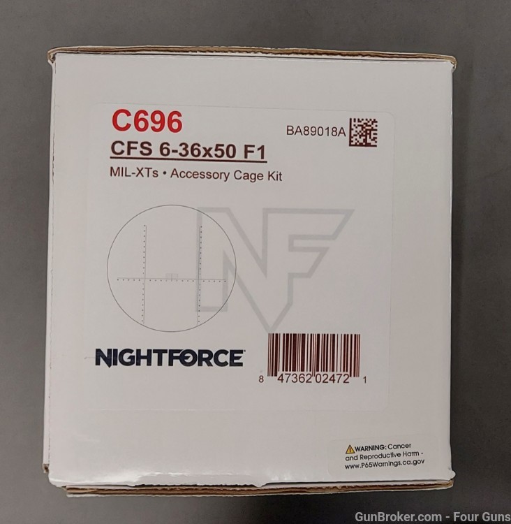 Nightforce CFS Configurable Field Spotting Scope 6-36x50mm F1 MIL-XTs C696-img-1