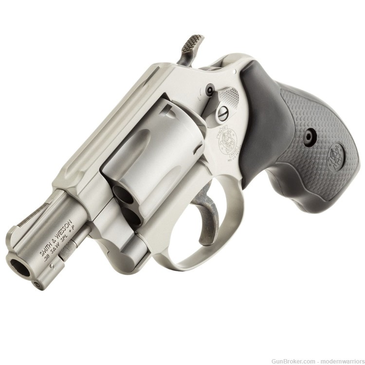 Smith & Wesson 637-2 Airweight - 1.88" Barrel (.38 Spl) - 5-Shot - SS/BLK-img-2