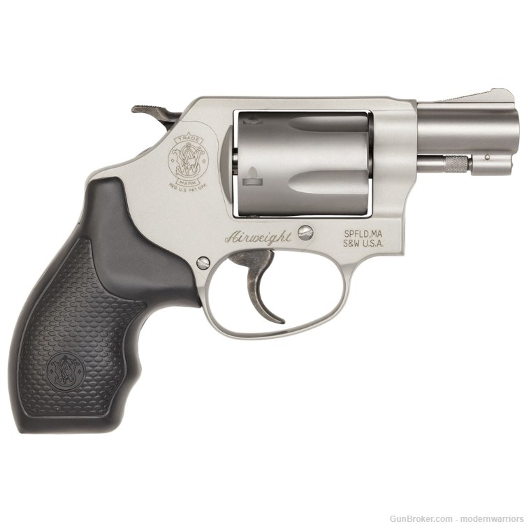 Smith & Wesson 637-2 Airweight - 1.88" Barrel (.38 Spl) - 5-Shot - SS/BLK-img-1