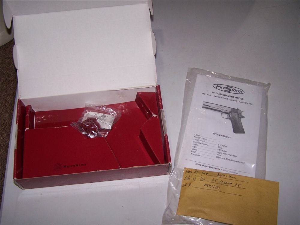 FireStorm Box & manual & Trigger Lock-img-1