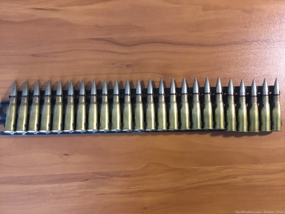 8X50 R mm LEBEL - 24 rounds on a Hotchkiss Model 1914 strip-img-0