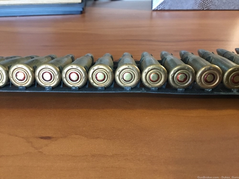 8X50 R mm LEBEL - 24 rounds on a Hotchkiss Model 1914 strip-img-1