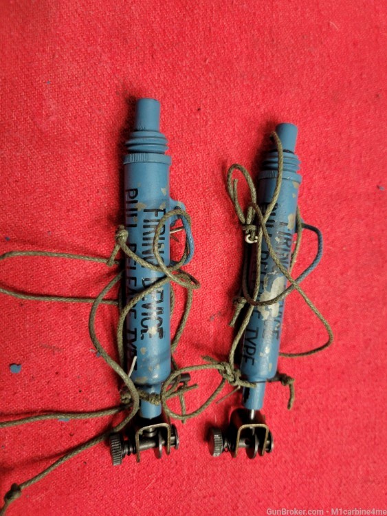 2pc M3 Booby trap training device, factory blue from demo kit -img-1