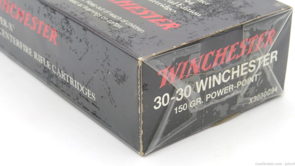Winchester 1994 Model 94 Centennial 30-30 150gr Ammo - Factory Sealed -img-10